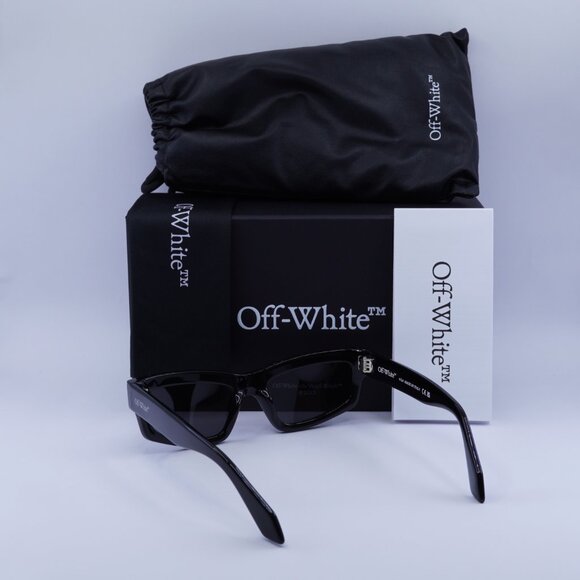 Final Price! Off-White OERI135 MIRAMAR 1007 Black/Grey Sunglasses